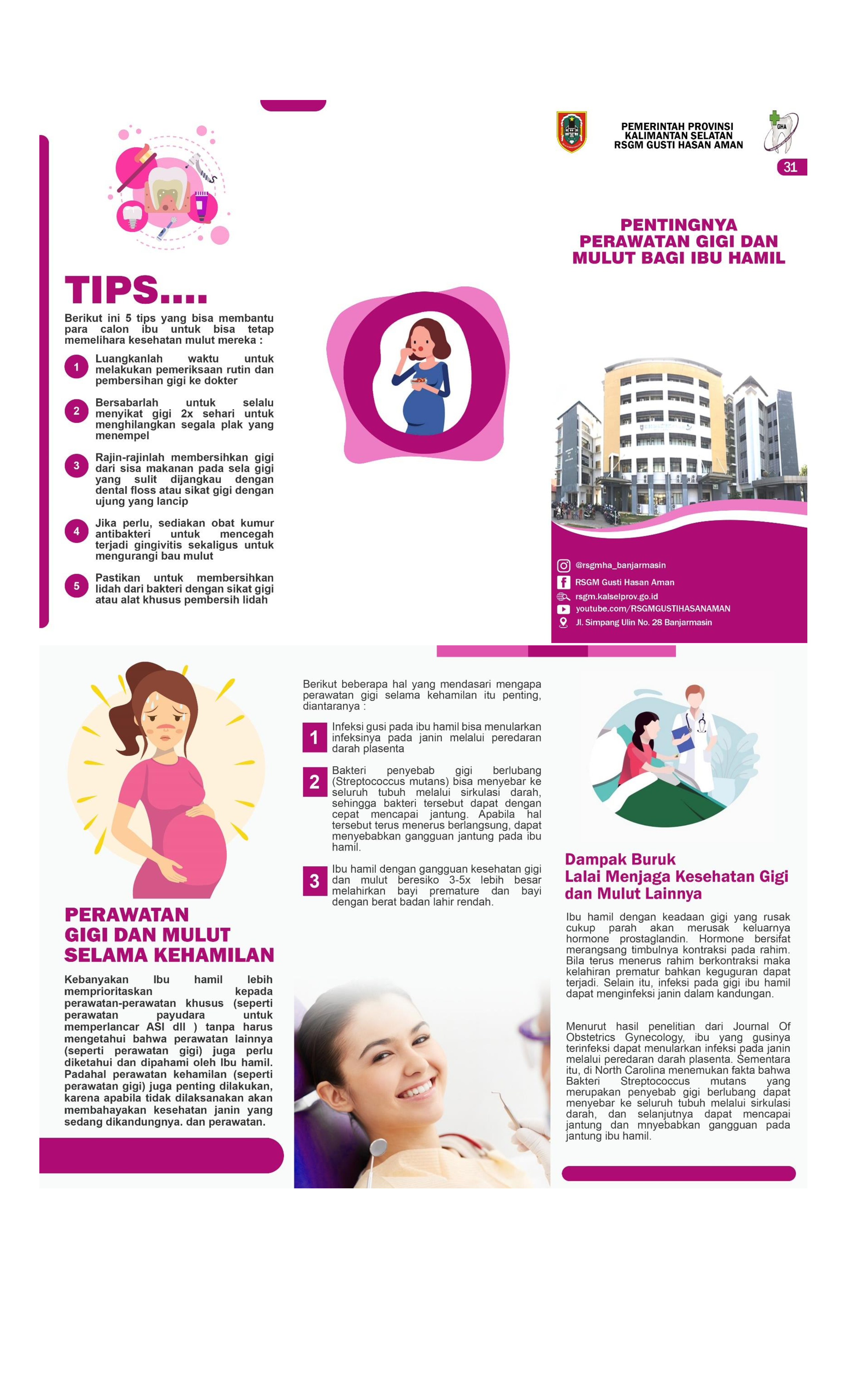 Pentingnya perawatan gigi pada ibu hamil