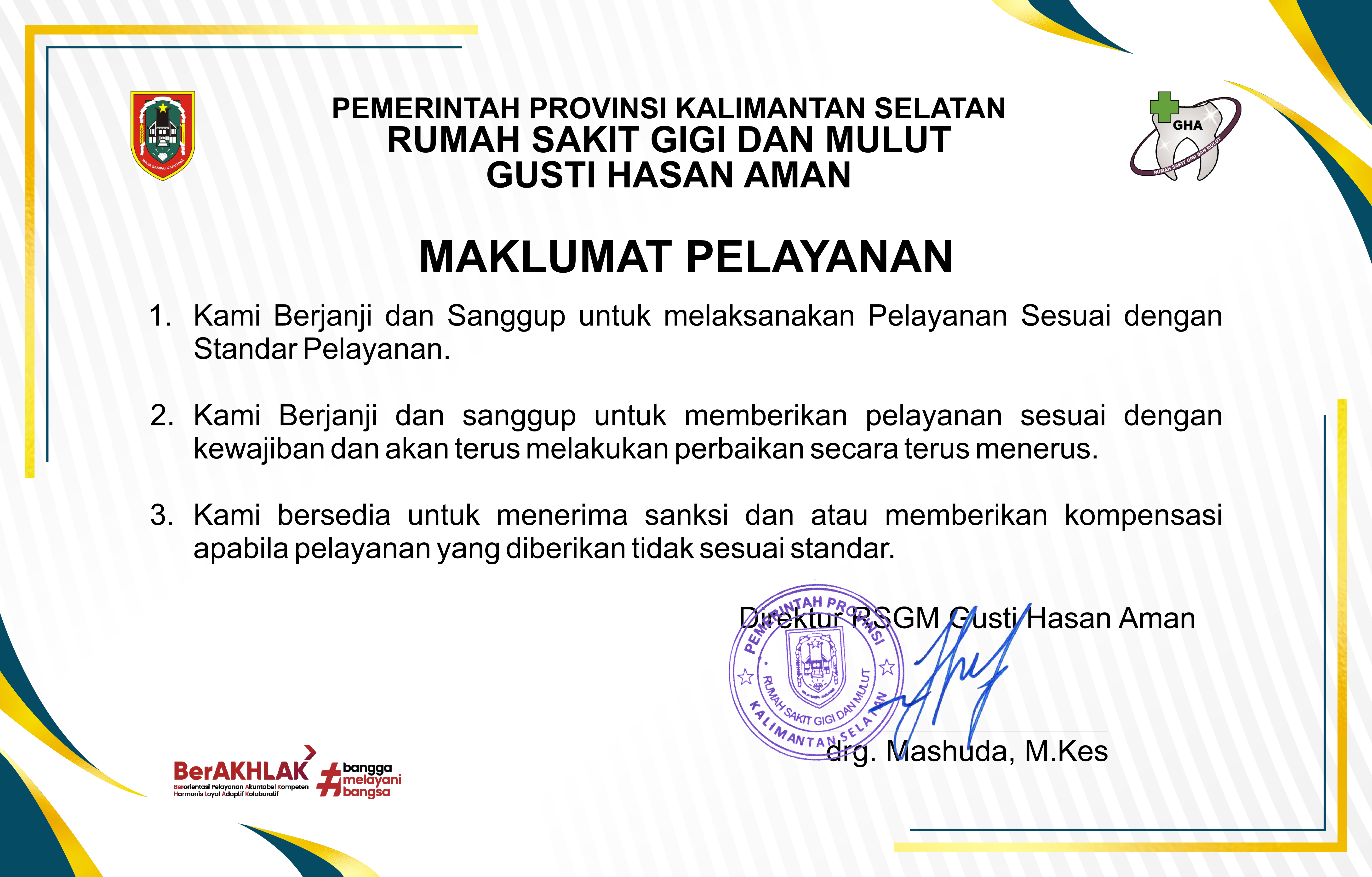 Maklumat Pelayanan
