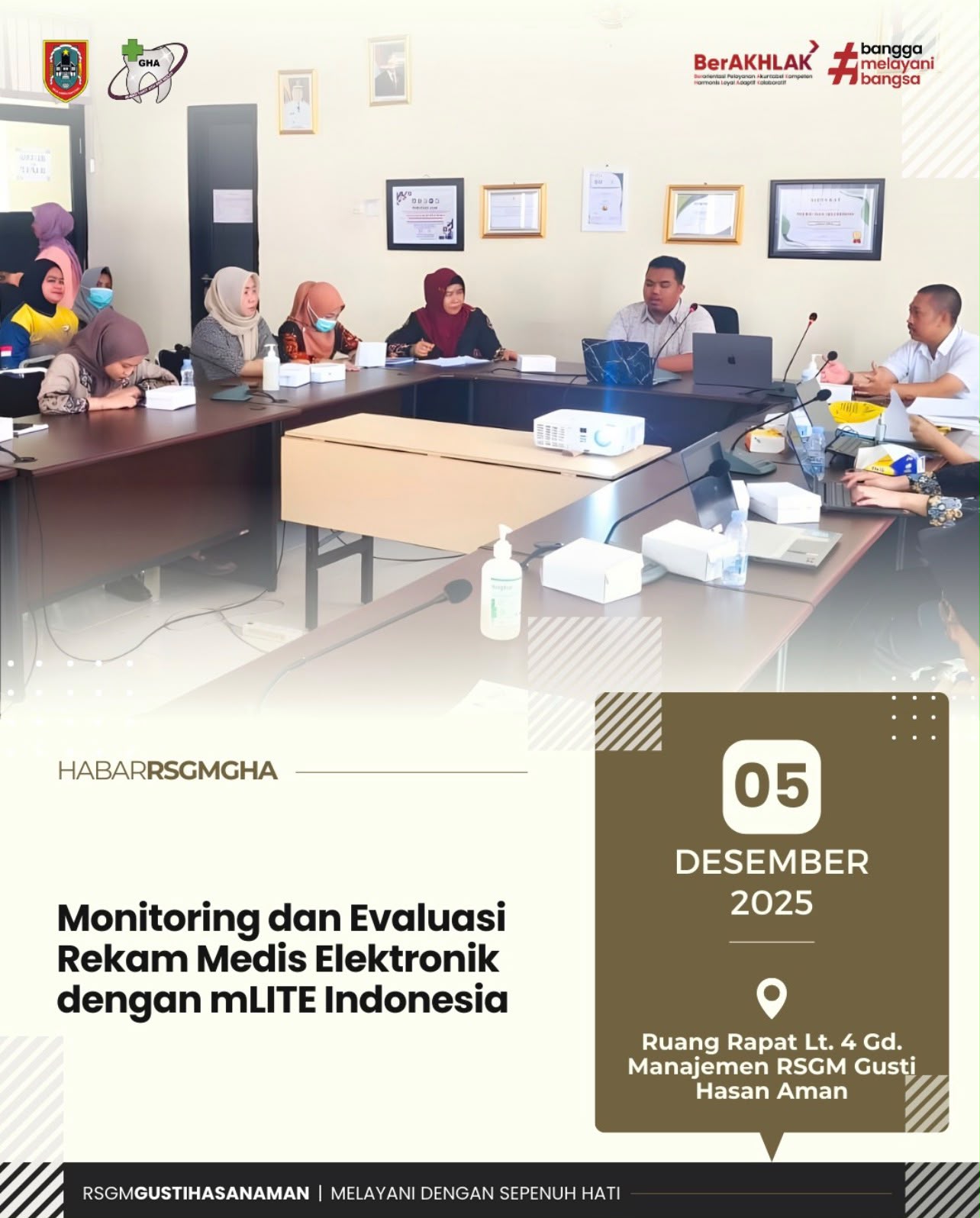 Monitoring dan Evaluasi Rekam Medis Elektronik dengan mLITE Indonesia