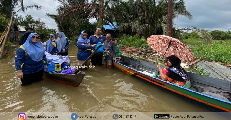 RSGM Gusti Hasan Aman dan Dinas PKP Kalsel, Kolaborasi Beri Bantuan Banjir