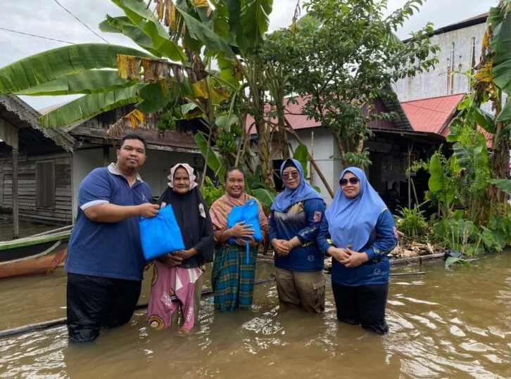 RSGM Gusti Hasan Aman Salurkan Bantuan Kemanusiaan untuk Warga Terdampak Banjir di Kabupaten Banjar